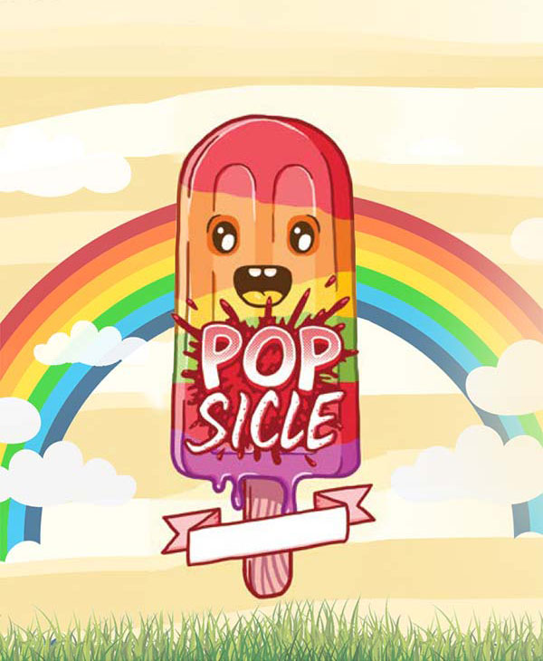 Remix : Popsicle e-liquid illustration
