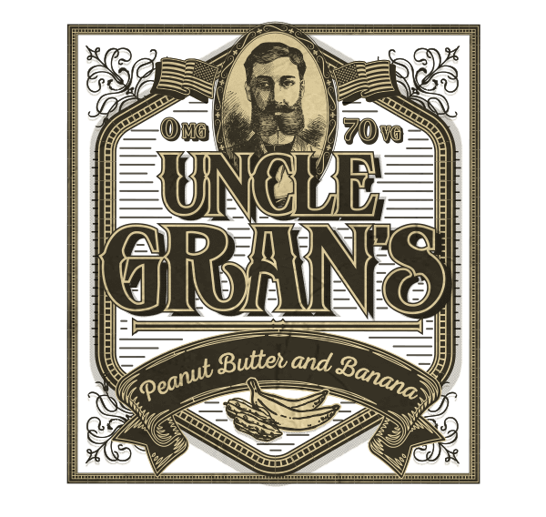 Remix : Uncle Gran's e-liquid illustration
