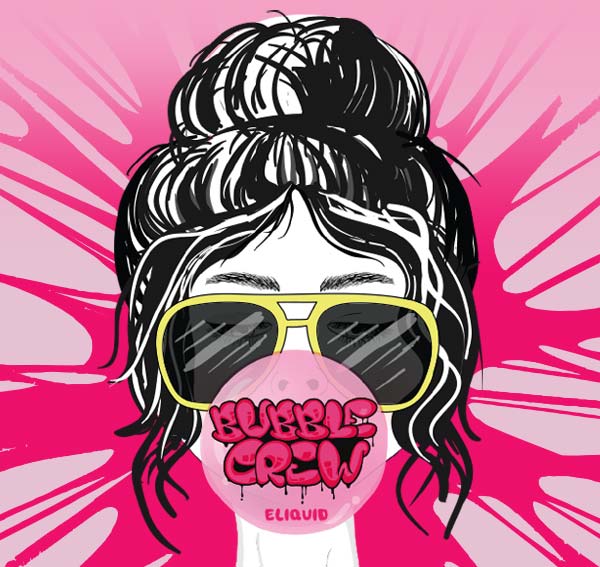Remix : Bubble Crew e-liquid illustration