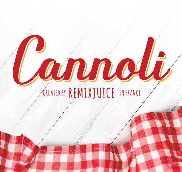 Remix : Cannoli e-liquid illustration