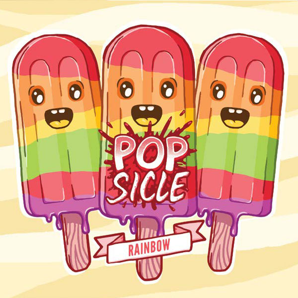 Popsicle e-liquid Logo illustration